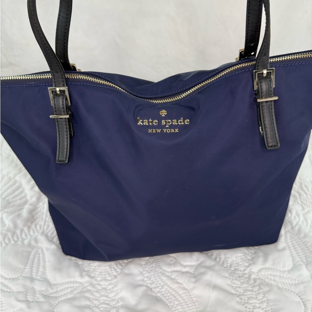 Kate Spade New York Nylon Tote – Navy & Black